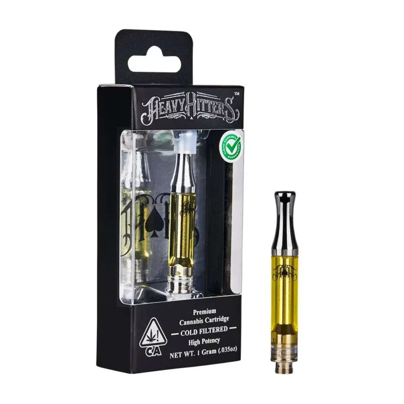 Buy Heavy Hitters Cartridge - 1 Gram (Hybrid) in Europe, Buy THC Vape Cartridges in Czechia: Buy Marijuana online in Prague, Order Hashish, Shatter & wax in Brno, Ostrava, Buy Cannabis oil in Liberec, & Pilsen.