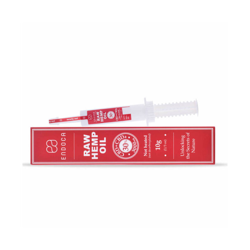 Buy Endoca Raw Hemp Oil Extract 300MG CBD+/ML in Europe